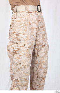  Photos Army Man in Camouflage uniform 12 21th century Army desert uniform lower body trousers 0016.jpg